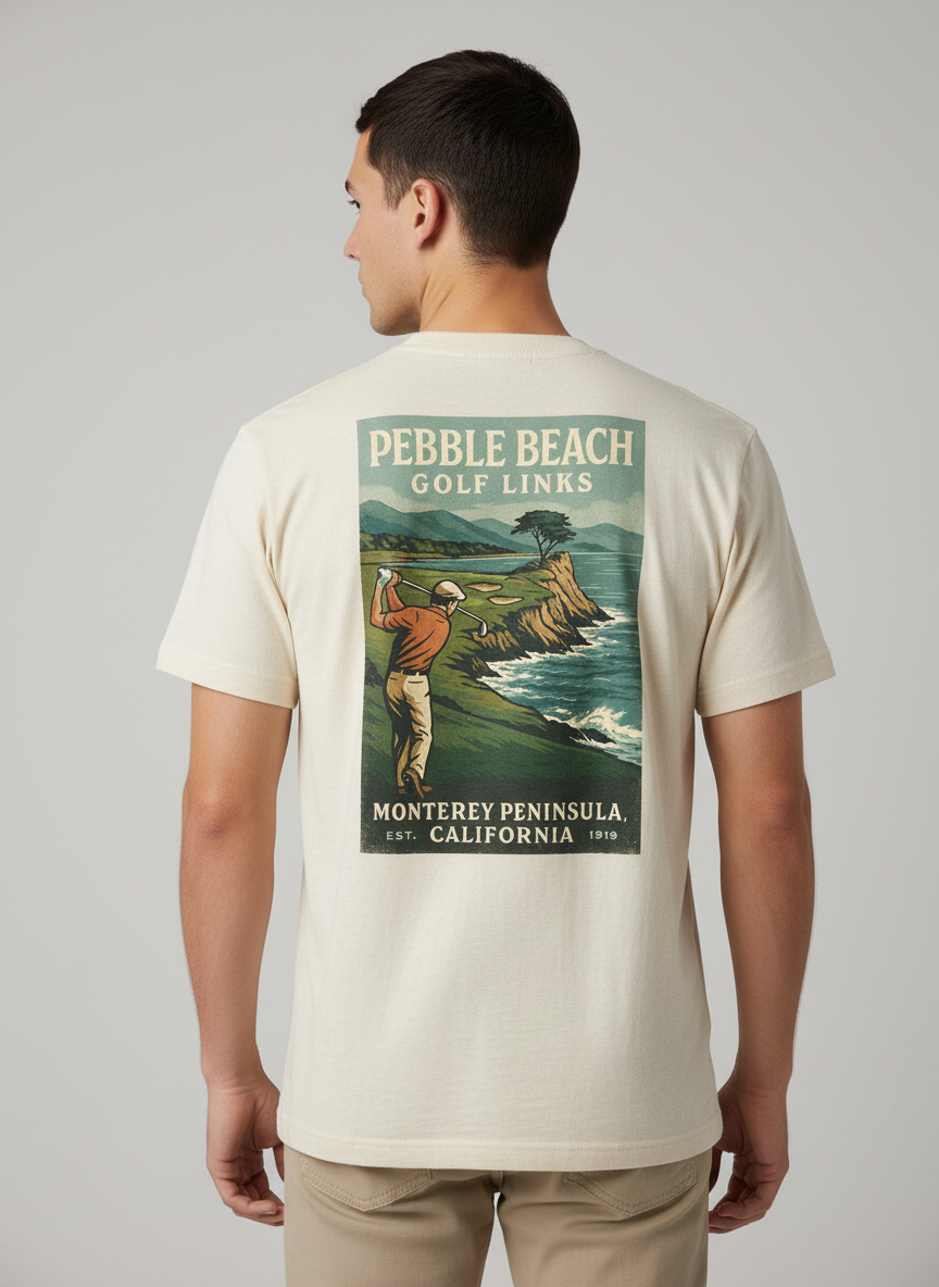 Pebble Beach Coastal Links Tee