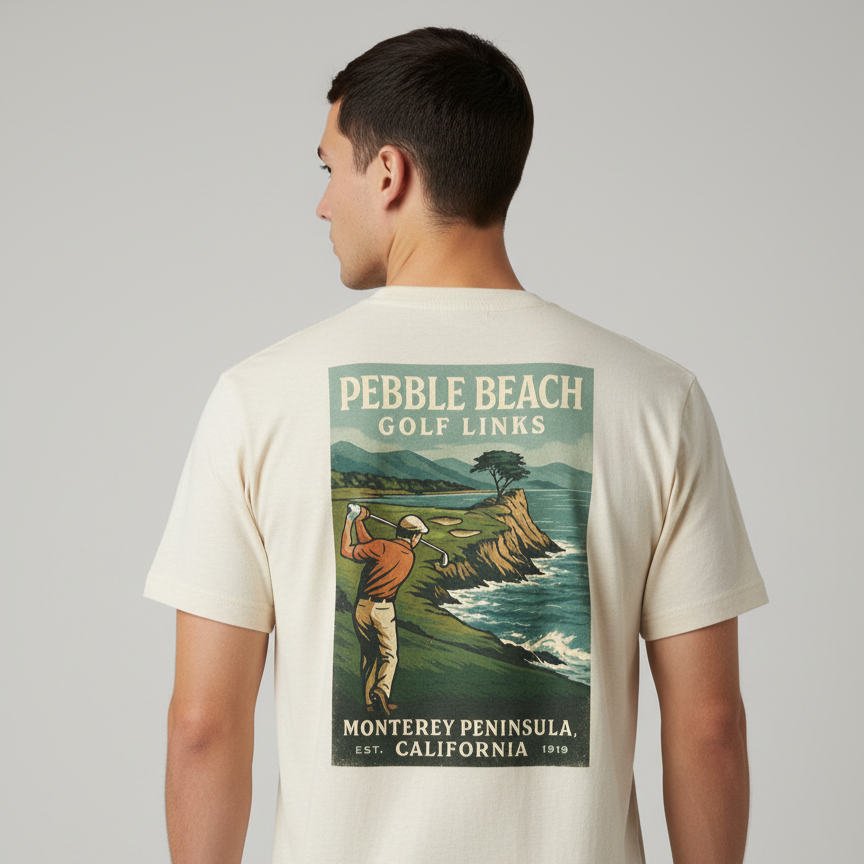 Pebble Beach Coastal Links Tee