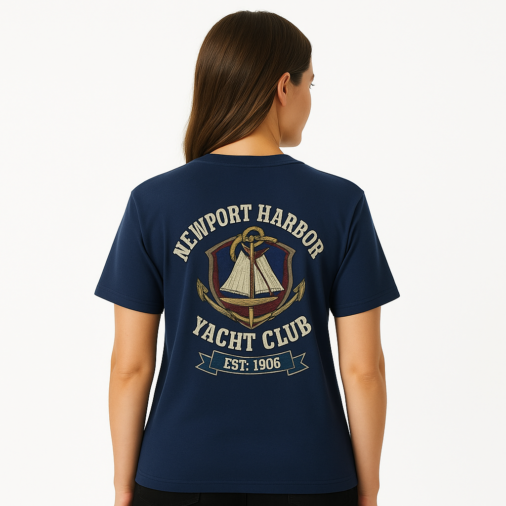 NEWPORT HARBOR SAILING CLUB TEE