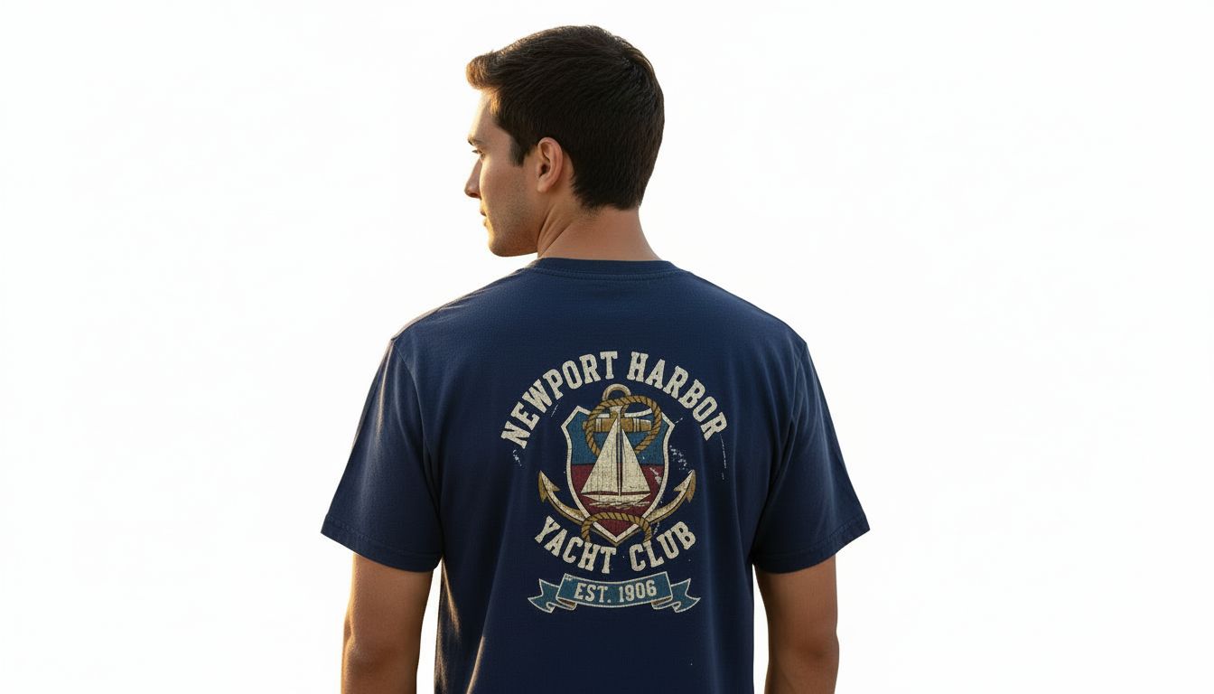 NEWPORT HARBOR SAILING CLUB TEE